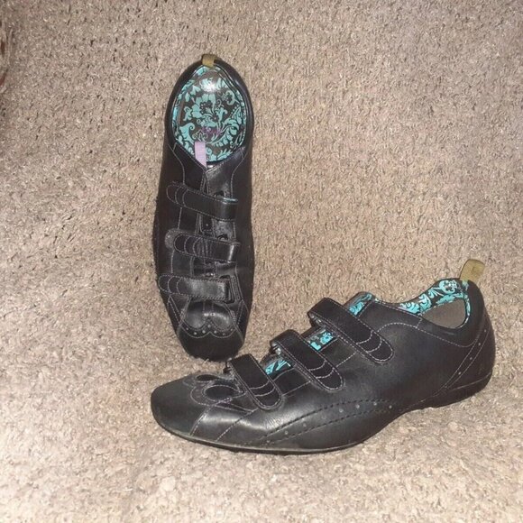 PAUL SMITH-Driving Wingtip Sneaker-Black Leather-Hook/Loop-Sz 9UK-10US-Excellent - Picture 1 of 7